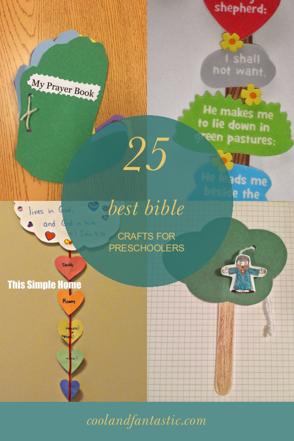 25 Best Bible Crafts for Preschoolers Home, Family, Style and Art Ideas